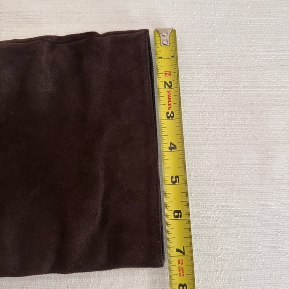 New AQUATALIA Brown Suede Trim Embellished Knee Height Riding Boots Women’s 11 - Picture 10 of 15